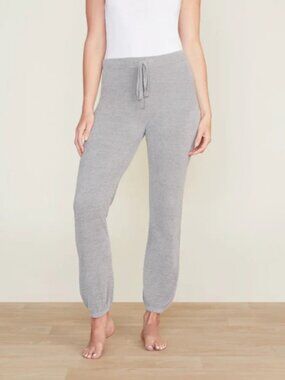 Barefoot Dreams Light Grey Cozy Chic Ultra Lite Jogger Pants